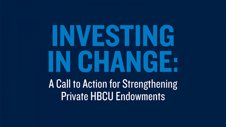 PGIM, UNCF Study Finds Private HBCU Endowments Need Investment Support