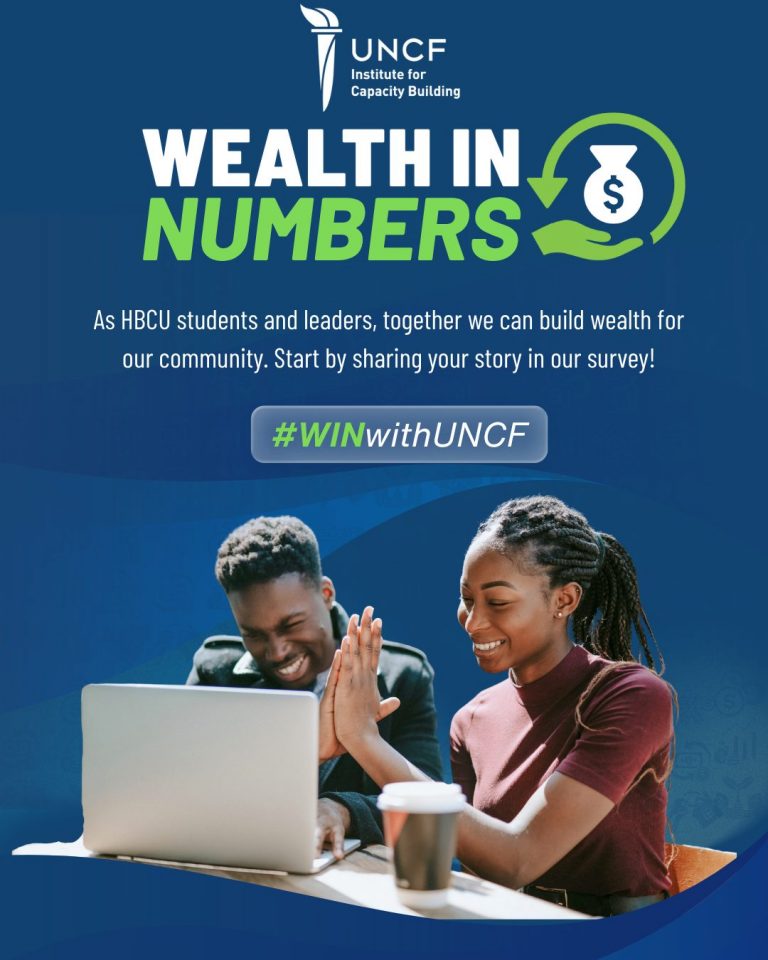 UNCF Launches ‘Wealth in Numbers’ Campaign and $10,000 Prize to Explore HBCU Community Perspectives on Wealth Building